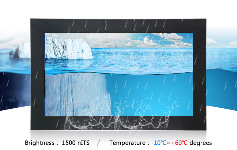 Hengstar -Outdoor High Bright Waterproof Lcd Monitor With Sunlight Readable | Ip65